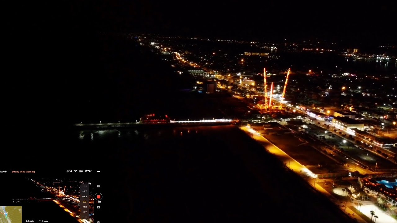 Can you fly Mavic Mini at night?